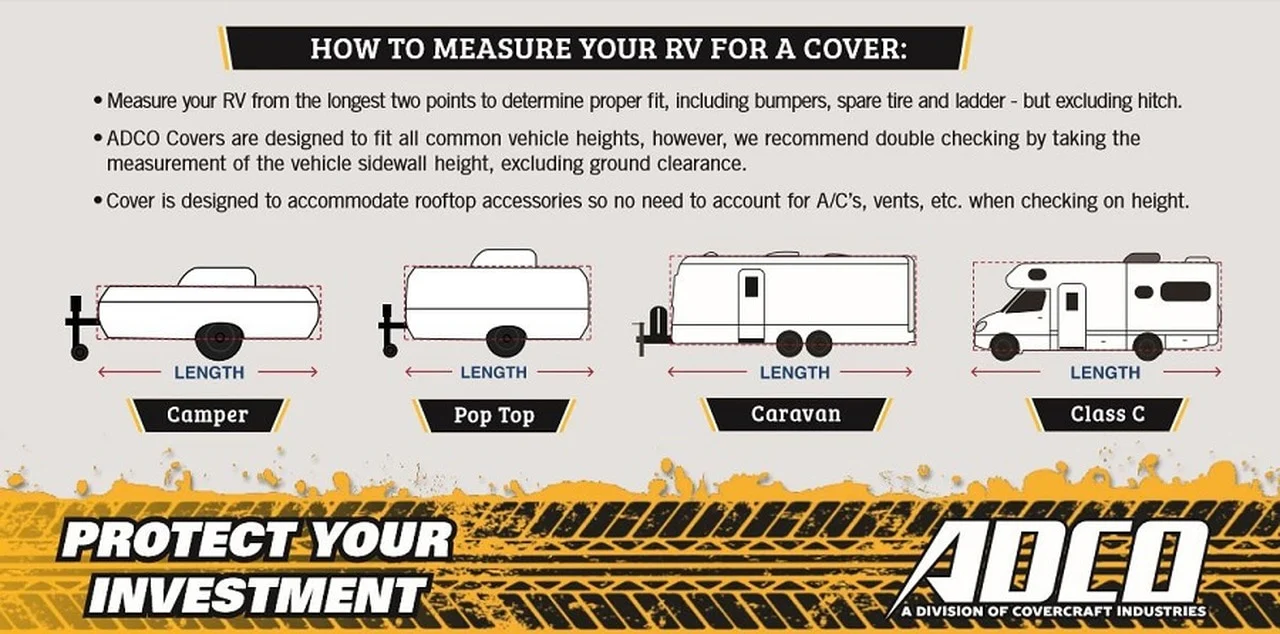 Camper Trailer Cover Fits Camper 14'-16' - 4.3-4.8m - Image 3