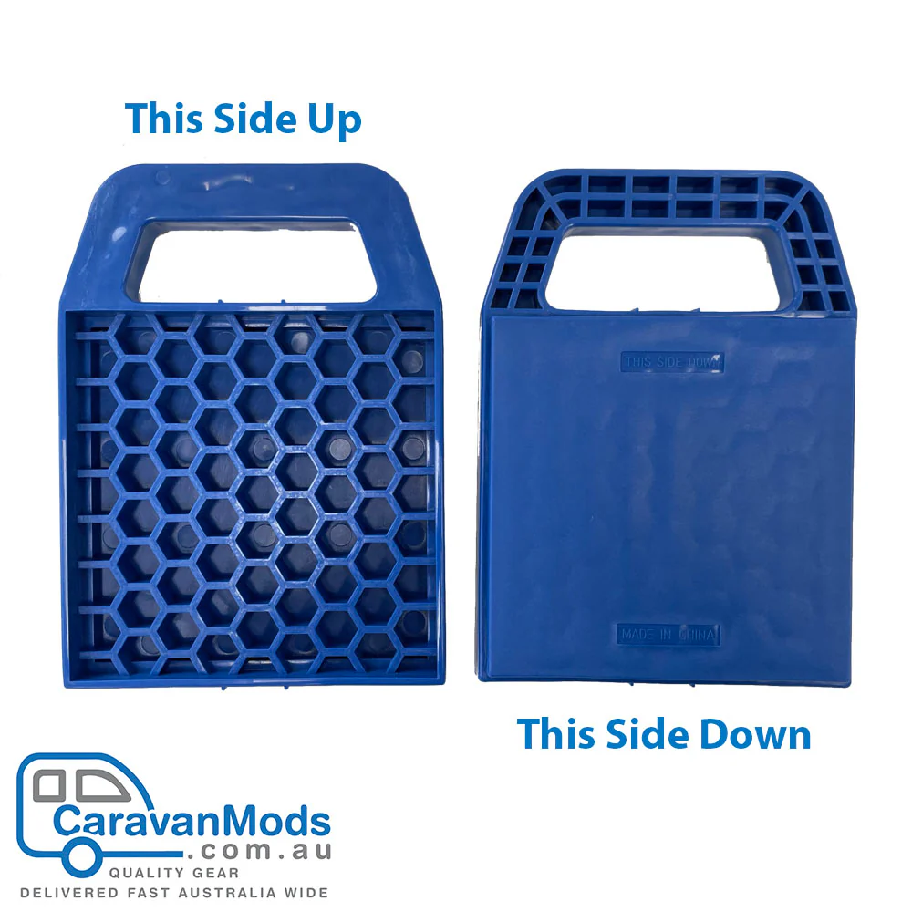 'Get Level' Combo - Stabiliser Pads, Jockey Wheel Dock, T-Bubble Level - Image 5